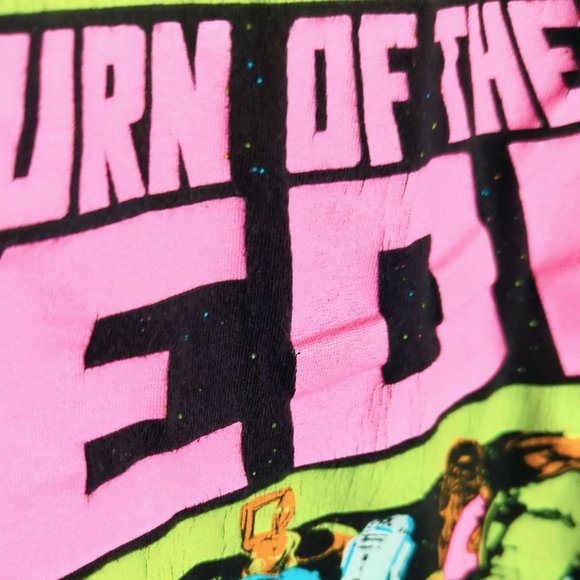 Vintage Large Star Wars Trilogy Triple Feature All 3 On The Same Program Black Y - Picture 4 of 7